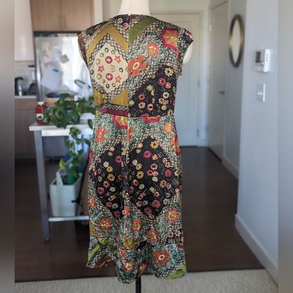 Silk Kew batik print dress 8 - Picture 5 of 13